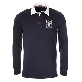 Scotland Mens Summer Tour Heavyweight Rugby Shirt - Long Sleeve 