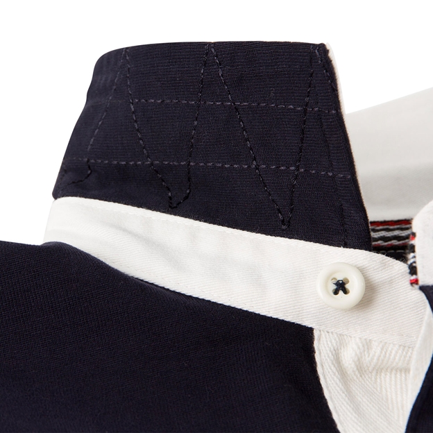 Scotland Womens Rugby World Cup Heavyweight Rugby Shirt - Collar