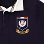 Scotland Mens World Cup Heavyweight Rugby Shirt - Navy - Badge 