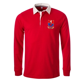 Japan Mens Summer Tour Heavyweight Rugby Shirt - Long Sleeve - F