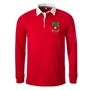 Wales Mens Summer Tour Heavyweight Rugby Shirt - Long Sleeve - F 