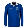 Samoa Mens World Cup Heavyweight Rugby Shirt - Royal - Front 