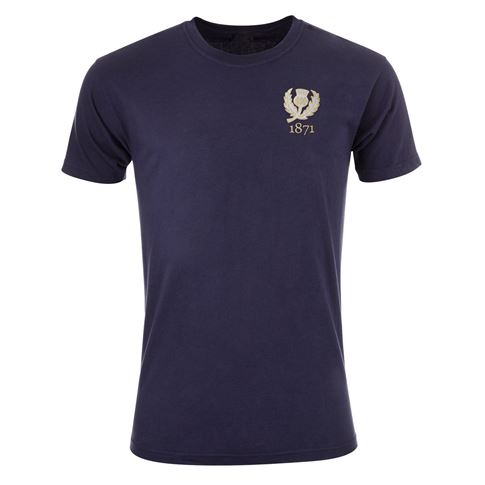 Scotland 1871 Tee Navy - Front Scotland 1871 Tee Navy - Front