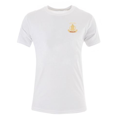 England Womens Calcutta 1879 Classic T-Shirt - White - Front England Womens Calcutta 1879 Classic T-Shirt - White - Front