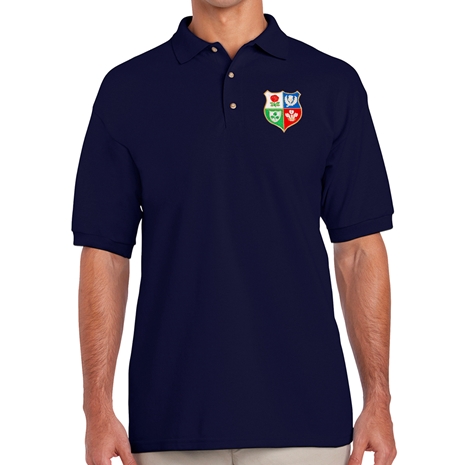 Lions 1888 Cotton Polo Navy - Front