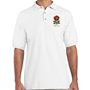 England 1871 Cotton Polo White - Front 