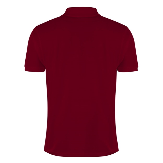 Georgia Mens Rugby Origins 1959 Polo Shirt - Burgundy - Back