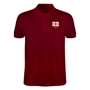 Georgia Mens Rugby Origins 1959 Polo Shirt - Burgundy - Front 