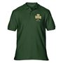 Mens Ireland 1875 Polo - Bottle Green - Front 