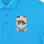 Argentina Mens World Cup Classic Polo Shirt - Light Blue - Badge 