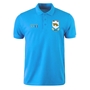 Argentina Mens World Cup Classic Polo Shirt - Light Blue - Front 