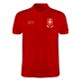 Wales Mens World Cup Classic Polo Shirt - Red - Front 