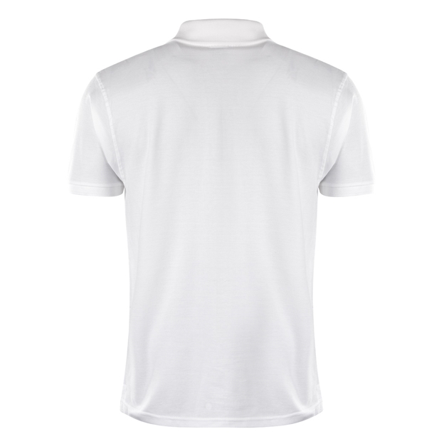 England Mens World Cup Classic Polo Shirt - White - Back