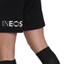 All Blacks Mens Home Rugby Shorts - Black 2023 - Sponsor Logo 