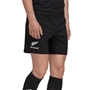 All Blacks Mens Home Rugby Shorts - Black 2023 - Front 