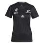 New Zealand Womens Black Ferns Rugby Shirt - Black Short Sleeve  