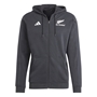 All Blacks Mens 3 Stripe Full Zip Hoodie - Black 2024 - Front 