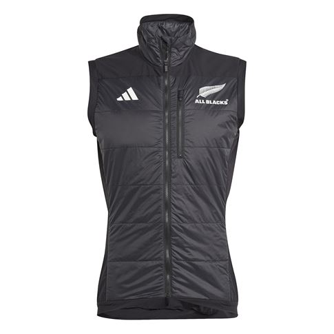 All Blacks Mens Gilet - Black 2024 - Front All Blacks Mens Gilet - Black 2024 - Front