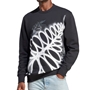 All Blacks Mens Lifestyle Sweatshirt - Black 2024 - Front 