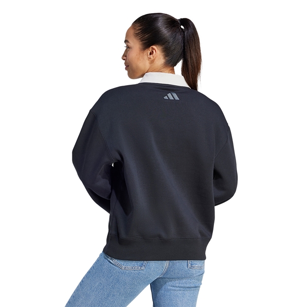 All Blacks Womens Lifestyle Sweatshirt - Black 2024 - Back