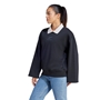 All Blacks Womens Lifestyle Sweatshirt - Black 2024 - Front 