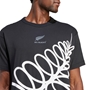 All Blacks Mens Lifestyle T-Shirt - Black 2024 - Fern 