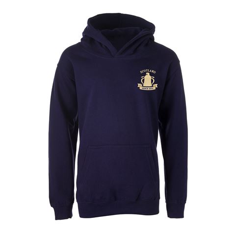Scotland Kids Calcutta 1879 Classic Pullover Hoodie - Navy - Fro Scotland Kids Calcutta 1879 Classic Pullover Hoodie - Navy - Fro