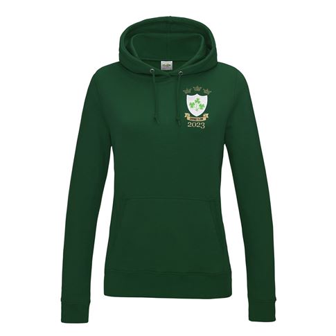 Ireland Womens Grand Slam 2023 Classic Pullover Hoodie - Bottle Ireland Womens Grand Slam 2023 Classic Pullover Hoodie - Bottle