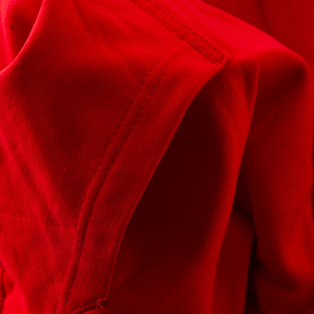 Lions 1888 Womens College Hoodie Fire Red - Detail 2