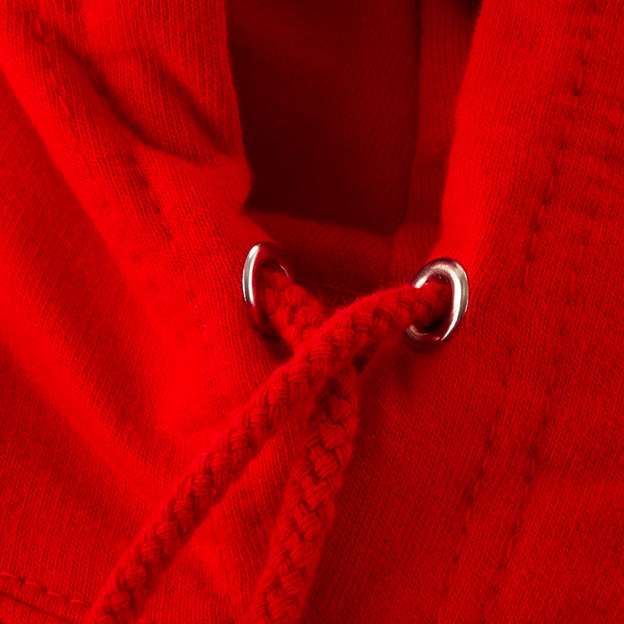 Lions 1888 Womens College Hoodie Fire Red - Detail 4