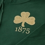 Mens Ireland 1875 Pullover Hoodie - Bottle Green - Badge 