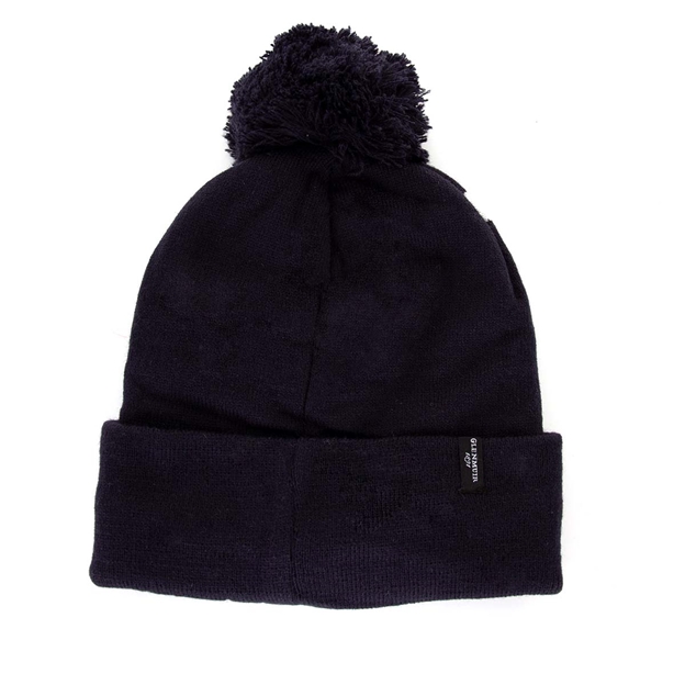 Glenmuir Adults Scotland Saltire Pom Pom Hat - Navy - Back