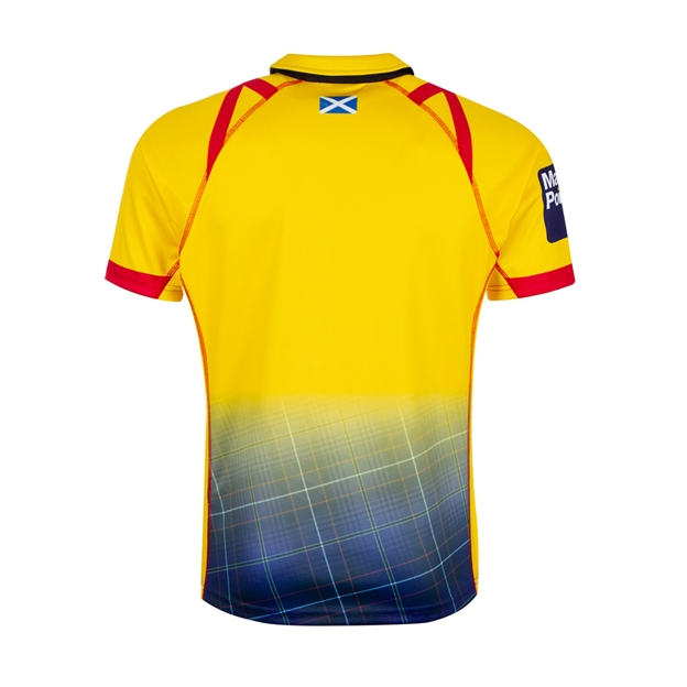 Scotland Rugby League World Cup 2023 Kids Alternate Shirt-Yellow