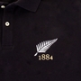 Rugbystore New Zealand 1884 Mens Polo Shirt - Black - New Zealan 