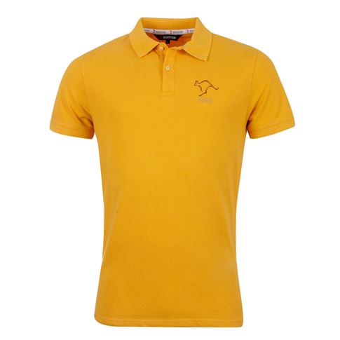 Rugbystore Australia 1899 Mens Polo Shirt - Gold - Front Rugbystore Australia 1899 Mens Polo Shirt - Gold - Front