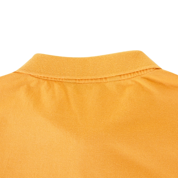 Rugbystore Mens Polo Shirt - Gold - Back Neck