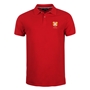 Tonga Mens Rugby Origins 1923 Polo Shirt - Red - Front 