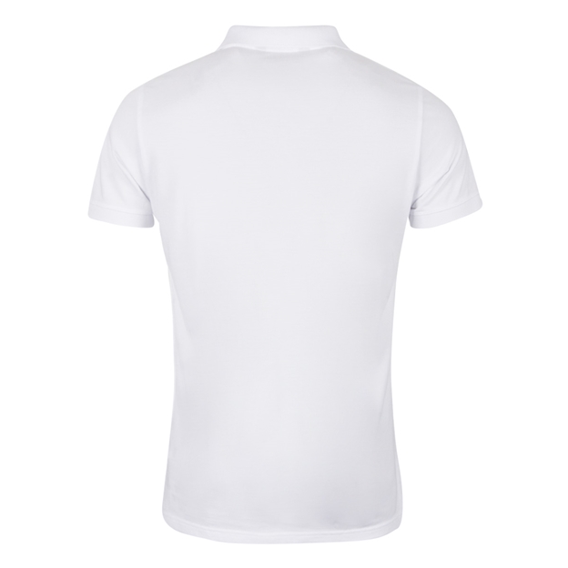 Fiji Mens Rugby Origins 1884 Polo Shirt - White - Back
