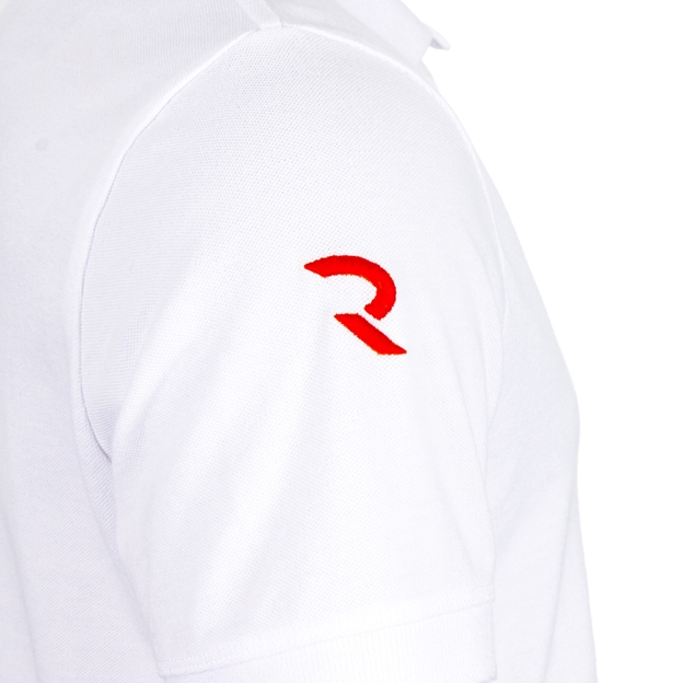Fiji Mens Rugby Origins 1884 Polo Shirt - White - Rugbystore Log