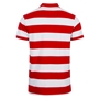 Rugbystore Japan 1866 Mens Striped Polo Shirt - Red and White -  