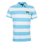 Rugbystore Argentina 1910 Mens Striped Polo Shirt - Sky White -  