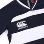 Canterbury Youths Teamwear Evader Hooped Rugby Match Shirt - Nav 