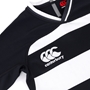 Canterbury Youths Teamwear Evader Hooped Rugby Match Shirt - Bla 