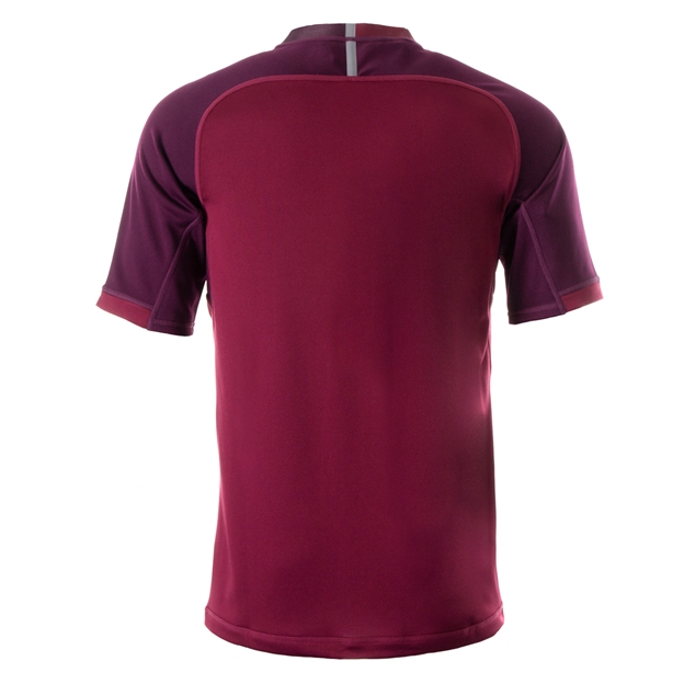 Canterbury Mens Teamwear Evader Plain Rugby Match Shirt - Maroon