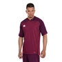 Canterbury Teamwear Plain Evader Rugby Shirt Maroon - Model 1 