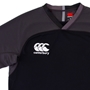 Canterbury Mens Teamwear Evader Plain Rugby Match Shirt - Black  