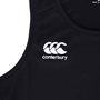Canterbury Club Training Vest Black - Canterbury Logo 