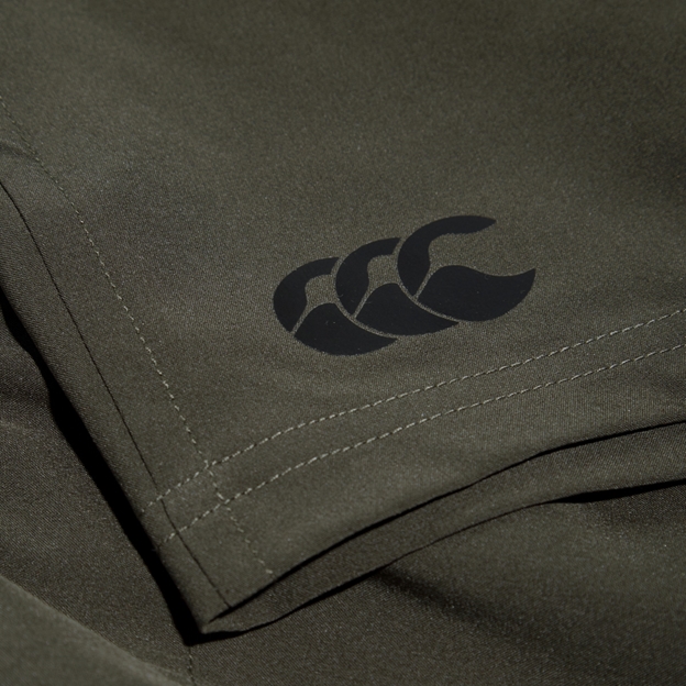 Canterbury Kids Woven Shorts - Forest Night - Logo