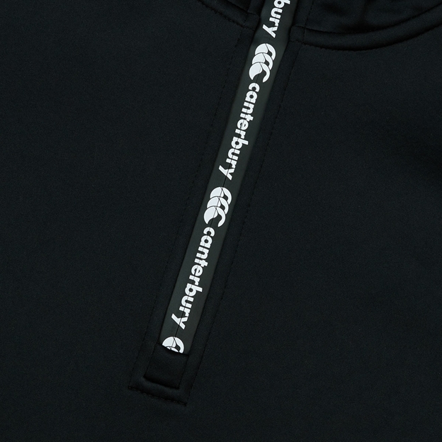 Canterbury Mens Quarter Zip Top - Smoked Pearl - Detail 6