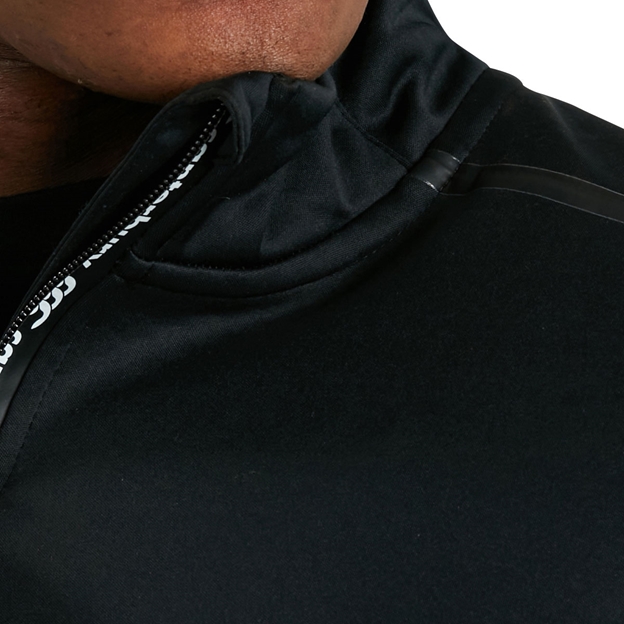 Canterbury Mens Quarter Zip Top - Smoked Pearl - Detail 3